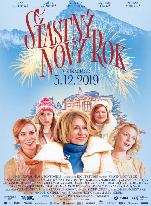 Tana Pauhofova, Antonia Liskova,Petr Vanek and Alexandra Borbely starring in new comedy Happy New Year